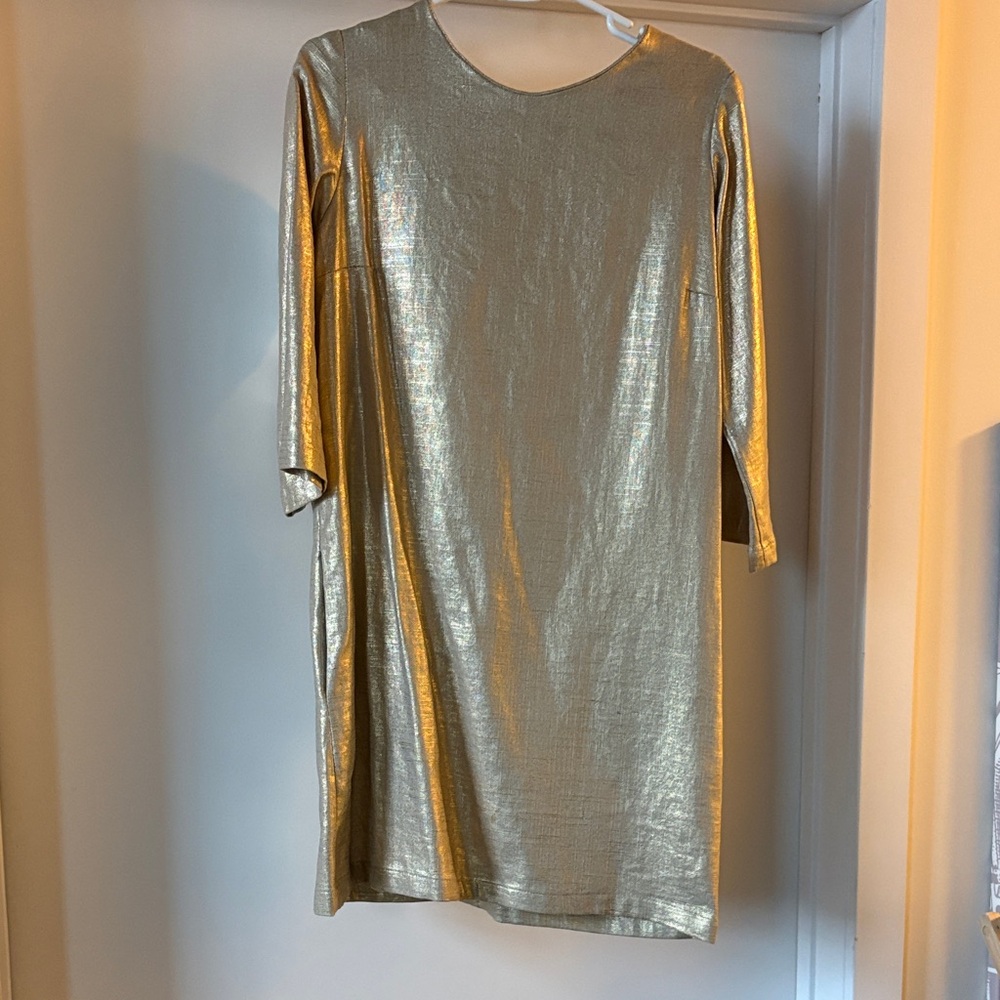 Shimmering Gold Dress